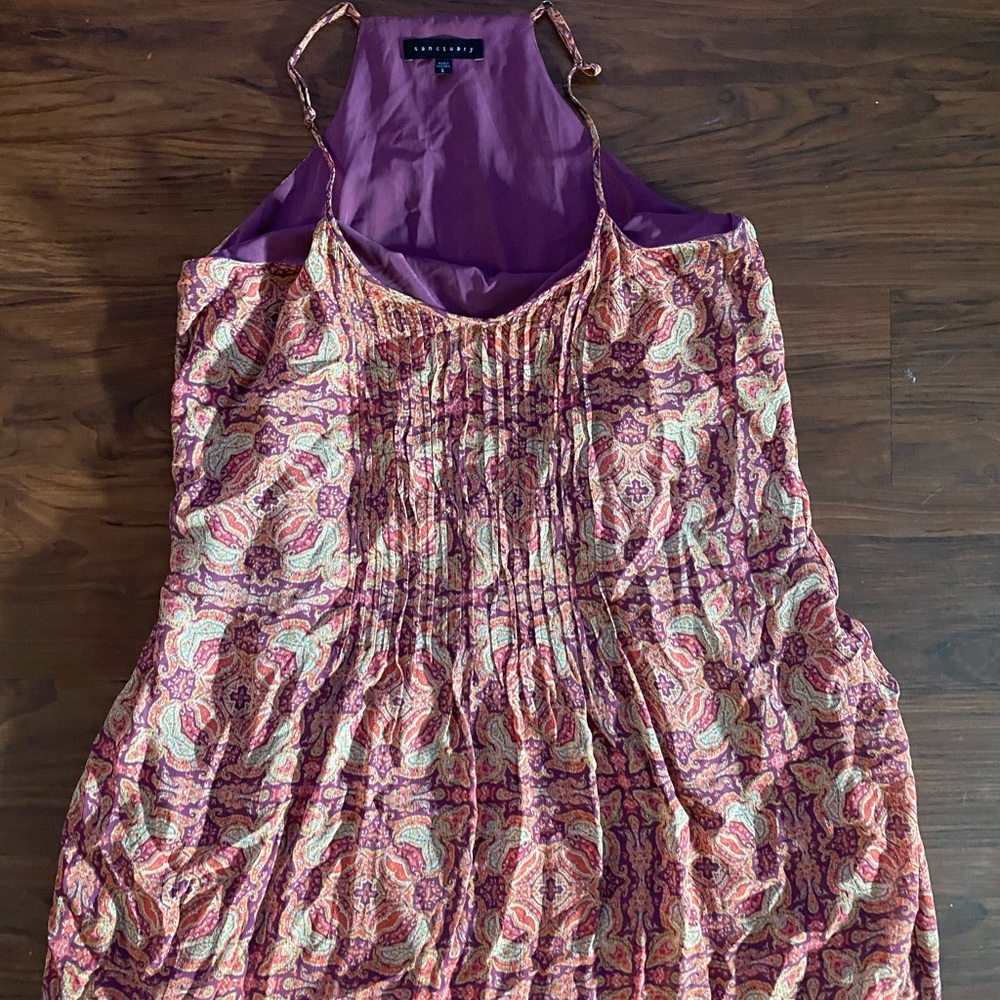 Patterned Floral Dress